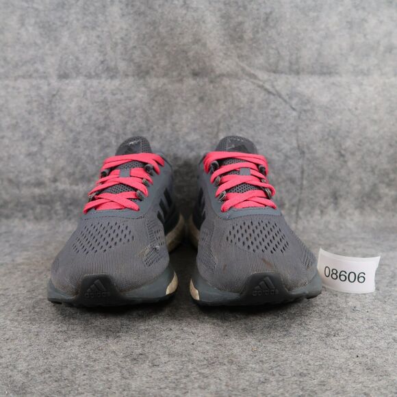 Adidas Shoes Mens 8.5 Athletic Trainers Response Boost Running Gray Black Active main image 10